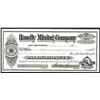 Image 1 : Handly Mining Company, 1878 Bodie District Stock Certificate.