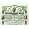 Image 1 : Central Appalachian Co., 1892 "Bruxelles" Share Certificate.