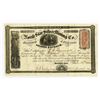 Image 1 : North Star Silver Mining Co., 1864 Issued Stock Certificate.