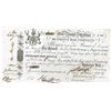 Image 1 : Hudsons Bay Co., 1821 Issued Circulating Bill of Exchange.