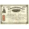 Image 1 : Hudson River Peat Co., 1866 Stock Certificate.