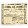 Image 1 : Hollidaysburg and Bedford Plank Road   Co., 1853 Stock Certificate.