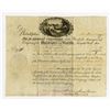 Image 1 : Philadelphia and Lancaster Turnpike, 1795 Stock Certificate Signed by William Bingham.