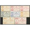 Image 1 : Austria _ k.u.k. Gewerbelager ND WW I group of 8 Gutschein POW Issue