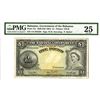 Image 1 : Bahamas Government, 1936 (ND 1961) Issued Banknote.