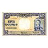 Image 2 : Bahamas Government, 1936 (1945-47) Issued Banknote.