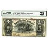Image 1 : Dominion of Canada, 1898 ONEs Inward Issued Banknote.