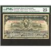 Image 1 : Banco de Guatemala, 1925) "Reissue"  Issue Banknote.