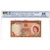 Image 1 : Bank of Rhodesia and Nyasaland, 1961 Specimen banknote.