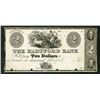 Image 1 : Hartford Bank, 18xx (ca.1820-30's) Proof Obsolete Banknote.