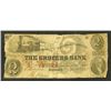 Image 1 : Grocers Bank, 1854 Obsolete Banknote.
