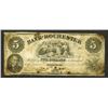 Image 1 : Bank of Rochester, 1859 Issued Obsolete Banknote.