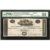 Image 1 : Farmers and Mechanics Bank ca.1830's Obsolete Proof.