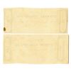 Image 2 : Tipton, Pennsylvania Generic Merchant Scrip, 1862 unissued Pair.