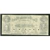 Image 2 : Wyoming Bank of Wilkes-Barre, 1856 Specimen or Unissued Remainder Note.