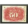 Image 3 : Second Issue U.S. Fractional Currency, Fr#1322, 50 cents Surcharge 18-63 & T-1 | Fiber Paper.