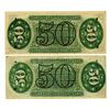 Image 2 : U.S. Fractional Currency, 3rd Issue Pair.