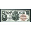 Image 2 : U.S. Legal Tender, 1880, $5, Fr#73 Issued Banknote.