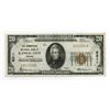 Image 1 : Commercial National Bank of Kansas City, Kansas. $20, 1929, T-1, Ch#6311.