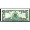 Image 2 : Yonkers National Bank, Yonkers, NY, $10 1902 DB, Ch# E 9825 Serial # 1A  Banknote.