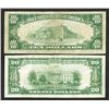 Image 2 : National Bank of Pottstown. Series of 1929, $10 and $20, T1, Ch# 608 Banknote Pair.
