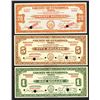 Image 1 : County of Cuyahoga, 1933 Depression Scrip Specimen Trio.