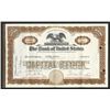 Image 1 : Bank of United States - Bankus Corporation, October 29th, 1929 Issued Stock Certificate Pair.