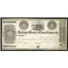 Image 1 : Lockport Bank & Trust Co., 18xx (ca.1830's) Proof Stock Certificate.