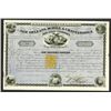 Image 1 : New Orleans, Mobile, and Chattanooga Railroad Co., 1871, Issued Stock with 25cents Imprinted Revenue