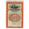 Image 1 : St. Louis and San Francisco Railroad Co., 1900, "Northwestern Division"  Specimen Bond.