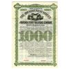 Image 1 : Houston, West Street and Pavonia Ferry Railroad Co., 1890 Specimen Bond.