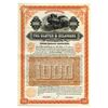 Image 1 : Ulster & Delaware Railroad Co.1899 Specimen Bond.