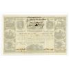 Image 2 : Harrisburg Portsmouth Mount Joy and Lancaster Rail Road Co. 1857 Stock Certificate.