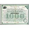 Image 1 : Chicago, St.Louis and New Orleans Railroad Co., 1890 Specimen Bond.