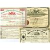 Image 1 : Pennsylvania Turnpike Stock Certificates, ca.1850-1890's Assortment.