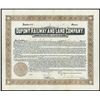 Image 1 : DuPont Railway and Land Co., 1913 Issued Stock.