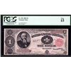 Image 1 : 1891 $1 Treasury Coin Note PCGS F15