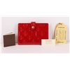 Image 2 : Authentic Louis Vuitton Red Vernis Monogram Agenda Planner