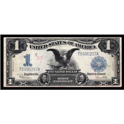 1899 $1 Black Eagle Silver Certificate Note