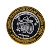 Image 1 : .999 Silver Las Vegas Club Nevada $10 Casino Gaming Token Limited Edition