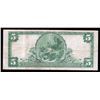 Image 2 : 1922 $5 The Commercial National Bank of Kansas City Currency Note