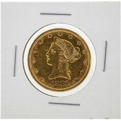 1881 $10 Liberty Head Eagle Gold Coin