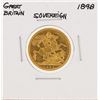 Image 1 : 1898 Great Britain Sovereign Gold Coin