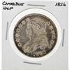 Image 1 : 1826 Capped Bust Half Dollar Silver Coin