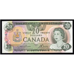 1979 $20 Bank of Canada Currency Note