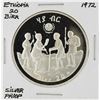 Image 1 : 1972 20 Birr Ethiopia Silver Proof Coin