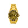 Image 1 : Mens 18KT Yellow Gold Rolex 1.65ctw Diamond DayDate Watch