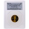 Image 1 : 1994-W $5 US Vault Collection Wolrd Cup Gold Coin PCGS PR69DCAM