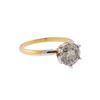 Image 2 : 14KT Yellow Gold 2.04ct Brilliant Cut Diamond Solitaire Ring