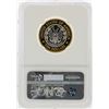 Image 2 : 2000-W $10 Library of Congress Gold & Platinum Coin NGC Graded PF70 Ultra Cameo